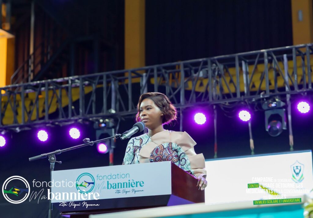 Zita Oligui Nguema La Fondation « Ma Bannière »