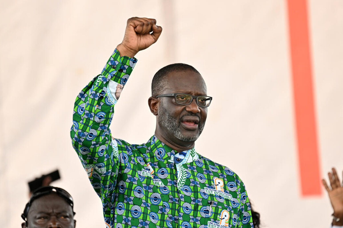 le président du Parti démocratique de Côte d’Ivoire (PDCI)