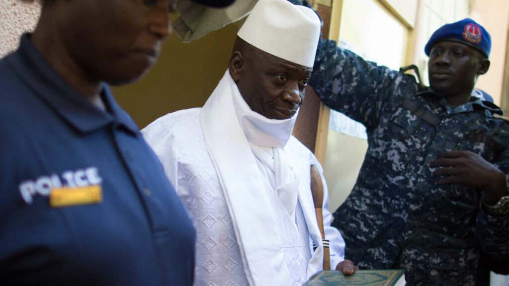 L'ancien Président gambien Yahya Jammeh (DR, La nouvelle Tribune).