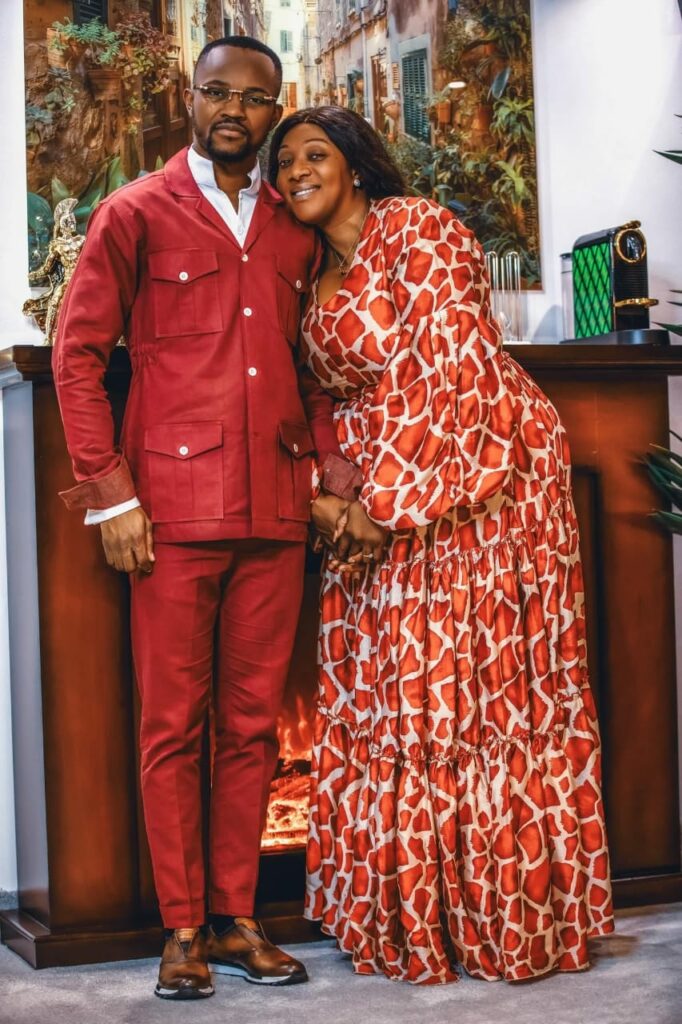 Wilfried Zahui et Cendrine Sassou N'guesso