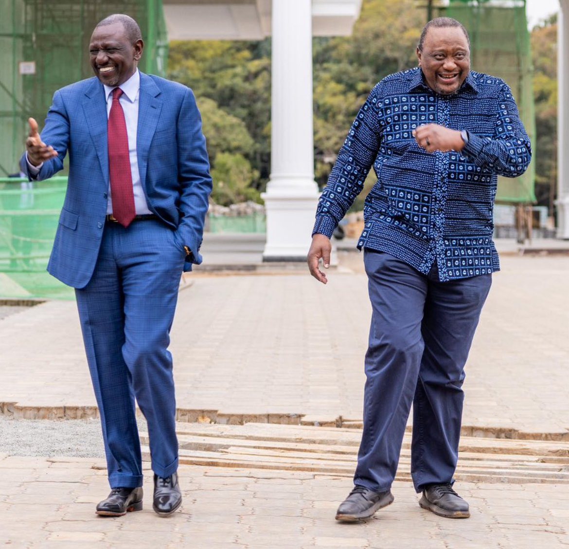 Complicité curieuse entre William Ruto et l'ex-Président Uhuru Kenyatta