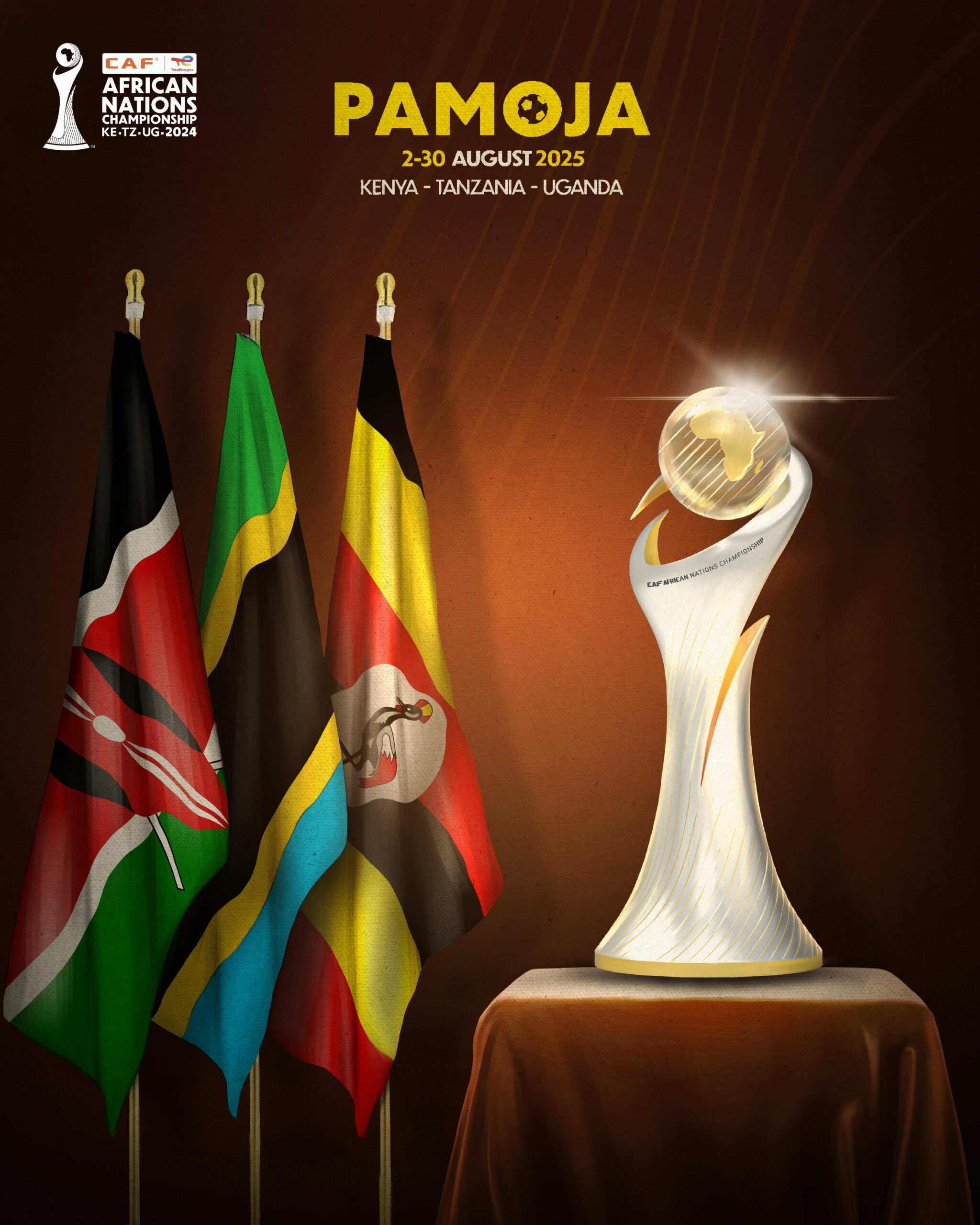 CHAN 2024: La CAF promet une cérémonie de clôture inédite ce 30 aout à Nairobi