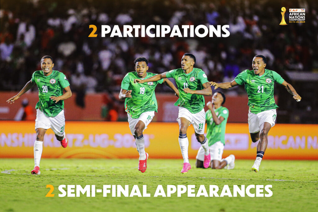 Les Barea en finale du CHAN 2024