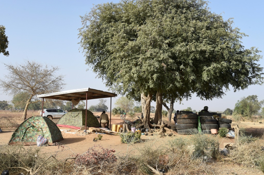 Des soldats togolais à Yemboate