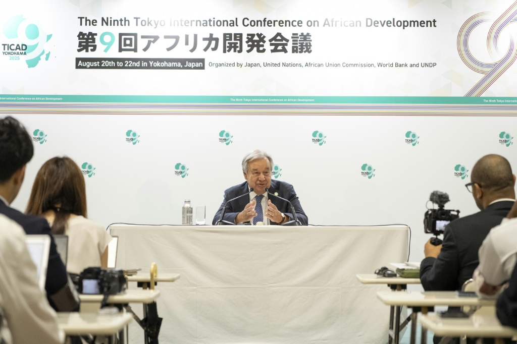 Antonio Guterres au TICAD 9