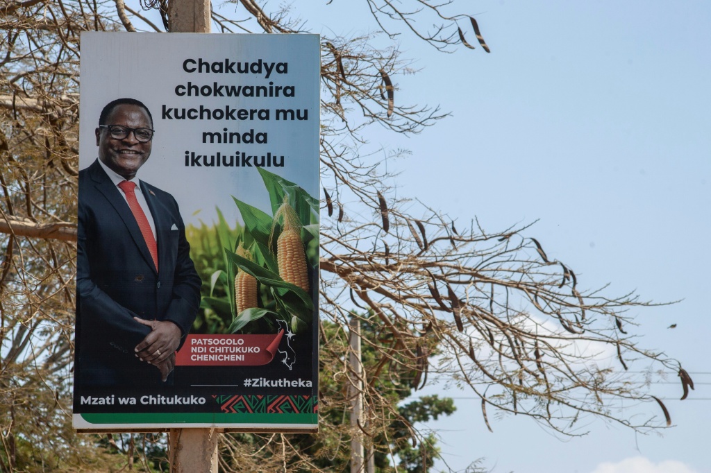 Campagne électorale 2025 à Lilongwe au Malawi
