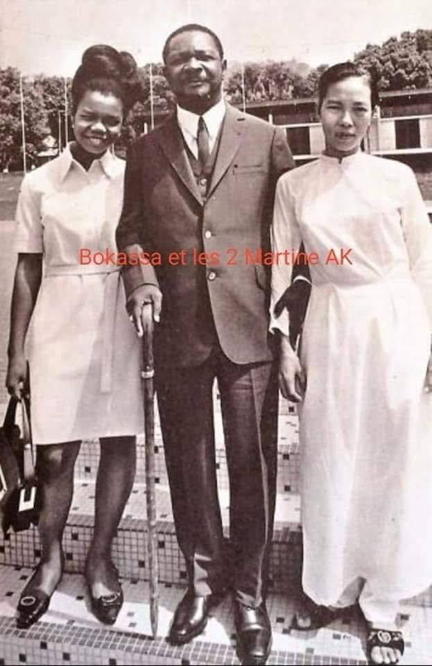 Bokassa et ses filles