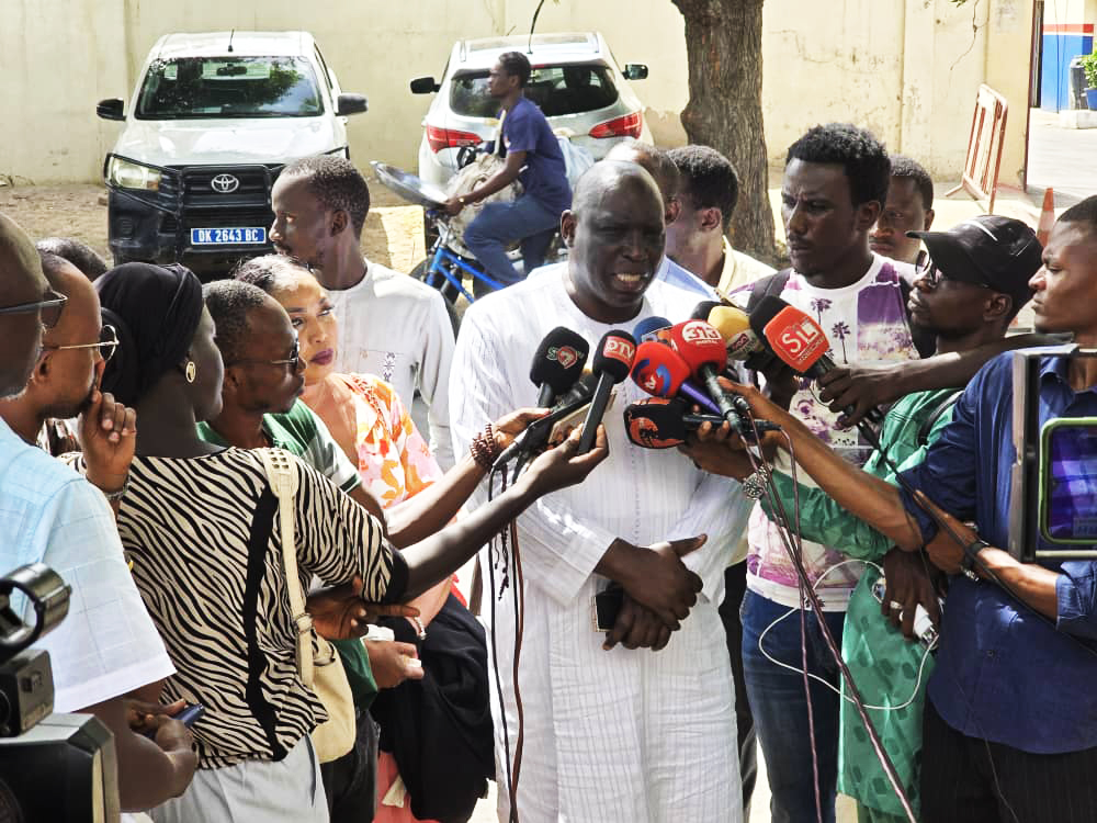 Madiambal Diagne, en juillet 2025 à Dakar (photo, DR).