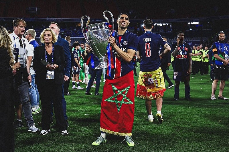 Ballon d'or 2025: La 6è place d'Achraf Hakimi ne contente pas ses fans marocains et d'Afrique