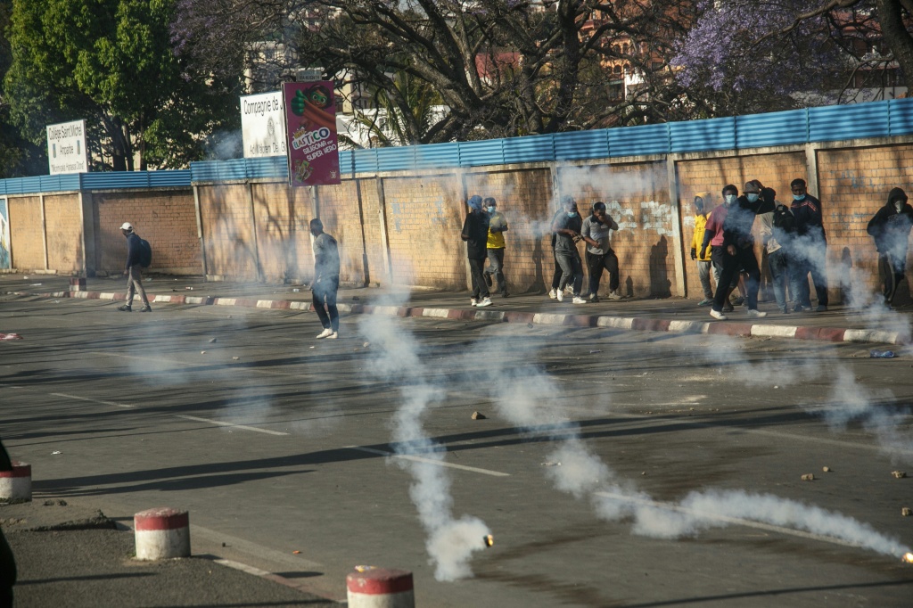 La capitale de Madagascar le 4 octobre 2025. Antananarivo est le théâtre de manifestations depuis le 25 septembre dernier.