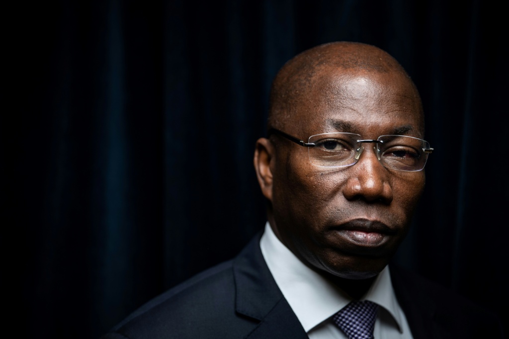 L'opposant et ex-Premier ministre de Guinée-Bissau, Domingos Simoes Pereira, le 24 février 2020 à Paris.