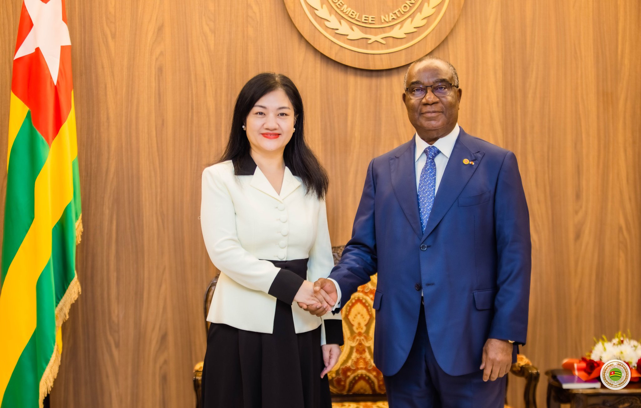 La Chine disposée à renforcer et accélérer sa coopération parlementaire avec le Togo
