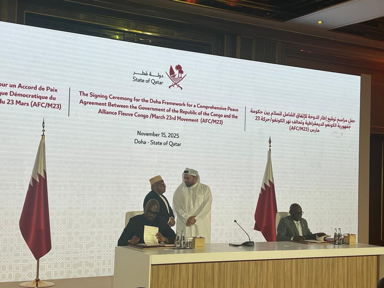 L'Union Africaine commente le nouvel consensus conclu à Doha entre M23 et Gouvernement
