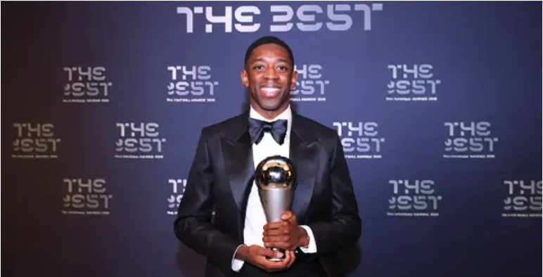 Arguments de taille ayant plaidé en faveur de l'attribution du 'Prix FIFA The Best' à Dembélé