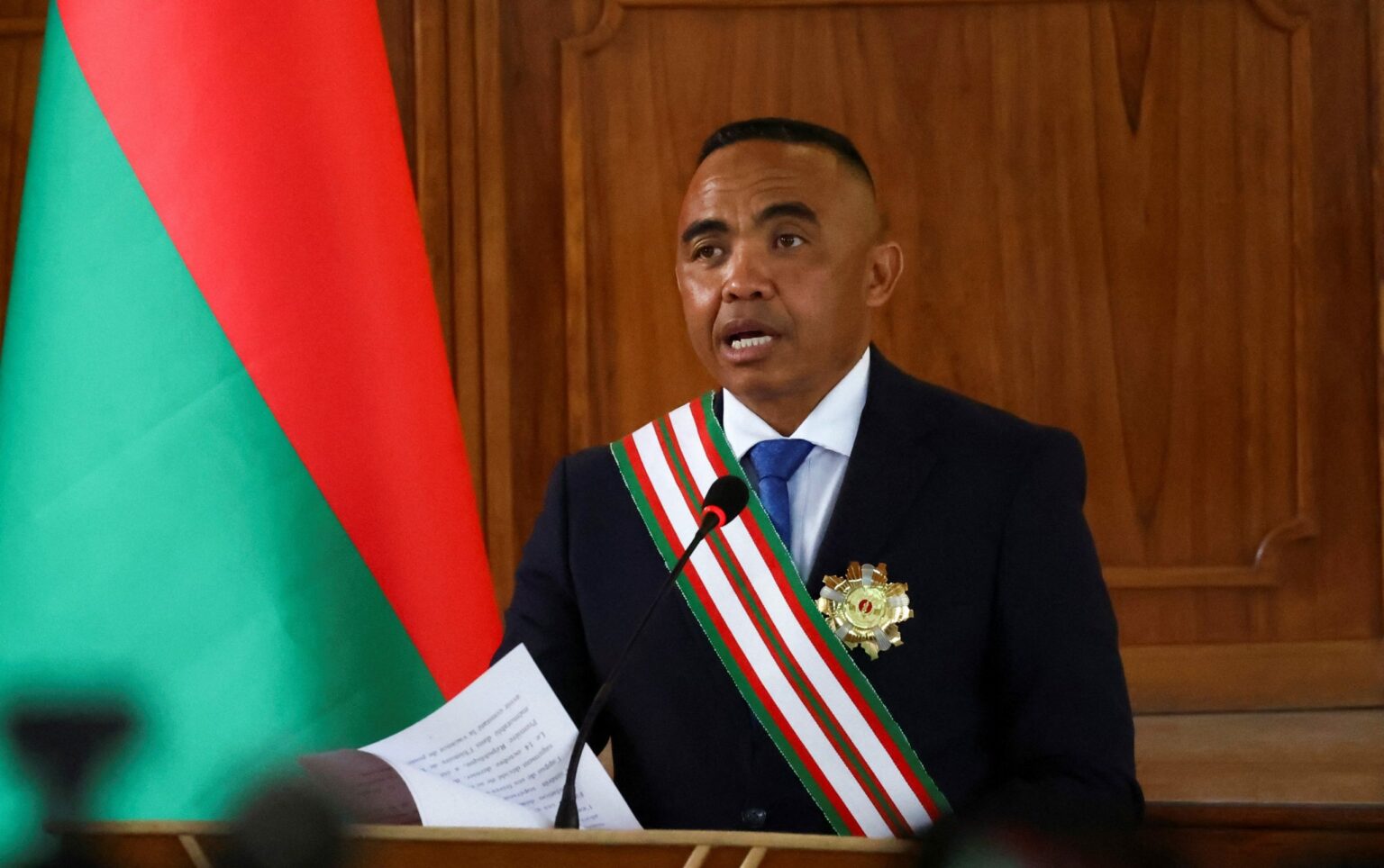 Madagascar: Vérités crues du colonel Randrianirina sur les priorités de la Transition 