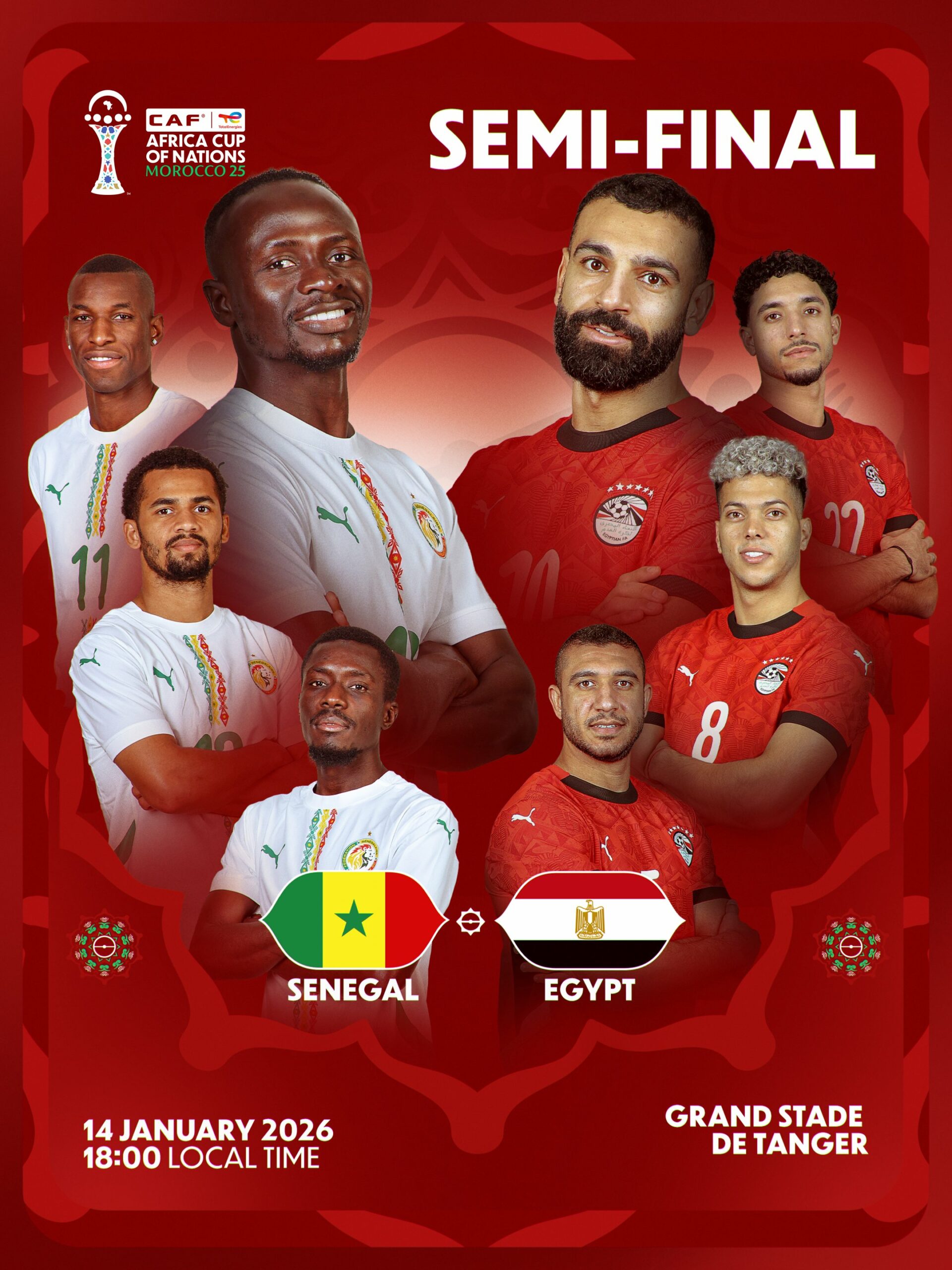 Demi-finale de la CAN Maroc 2025