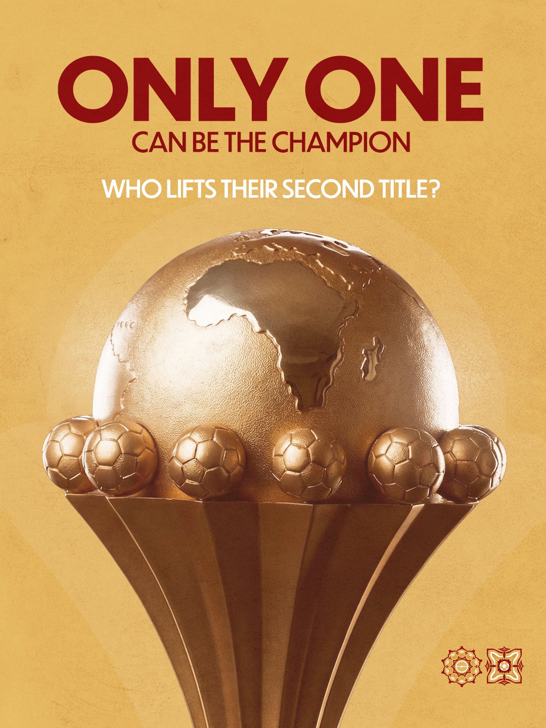 Trophée de la CAN remis en jeu ce 18 janvier 2026 (DR, CAF).