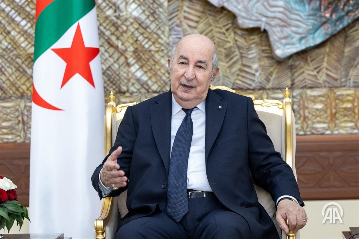Le Président algérien Abdelmajid Tebboune (photo, DR).