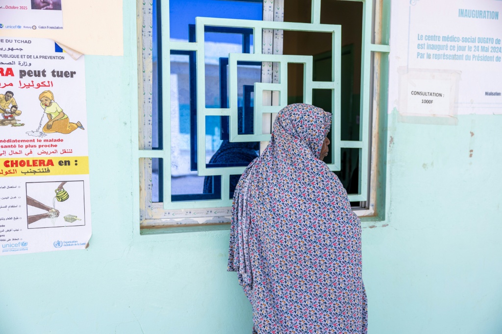 Une patiente à l'hôpital de Tiné, au Tchad, le 30 janvier 2026.