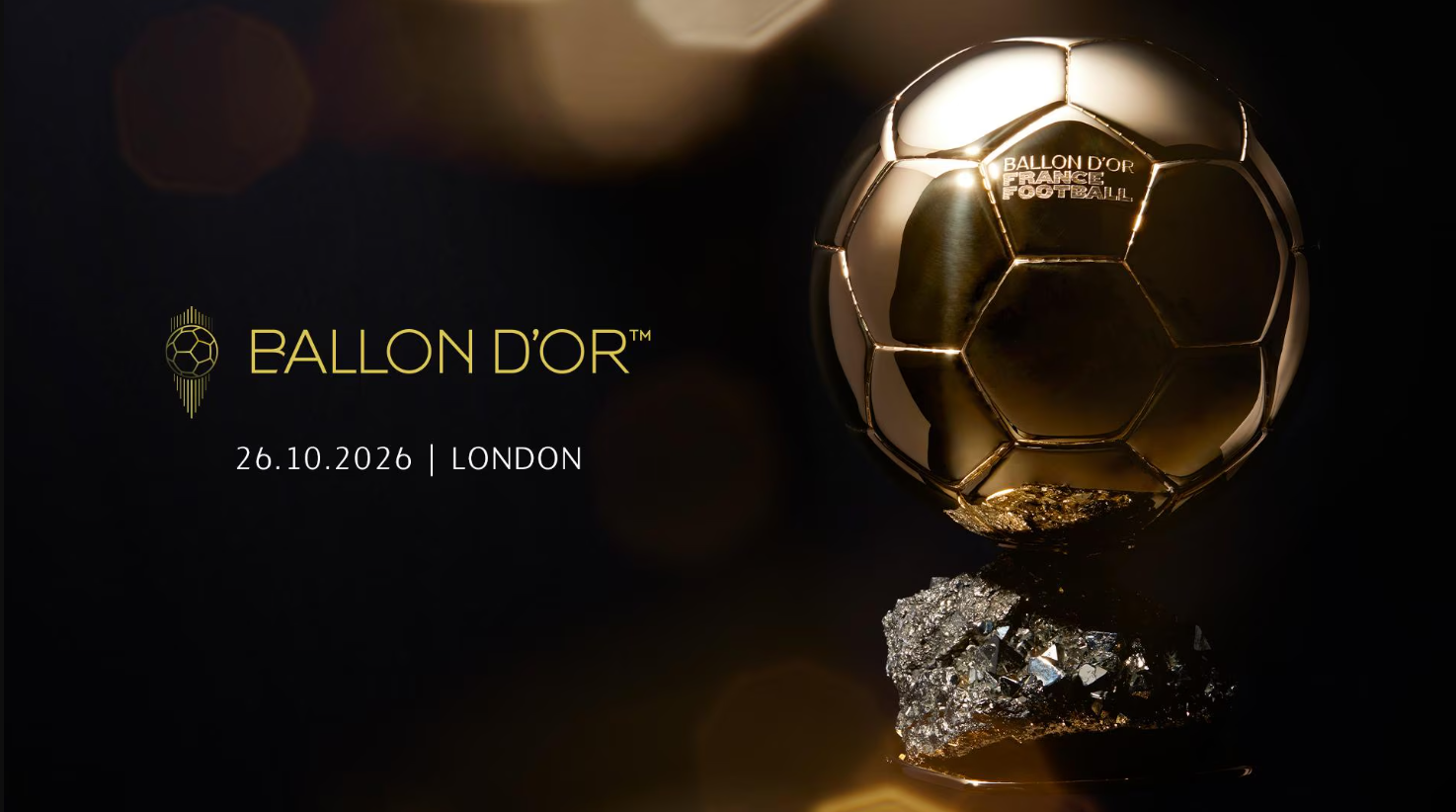 La cérémonie du Ballon d'or 2026 délocalisée pour la première fois dans cette ville européenne