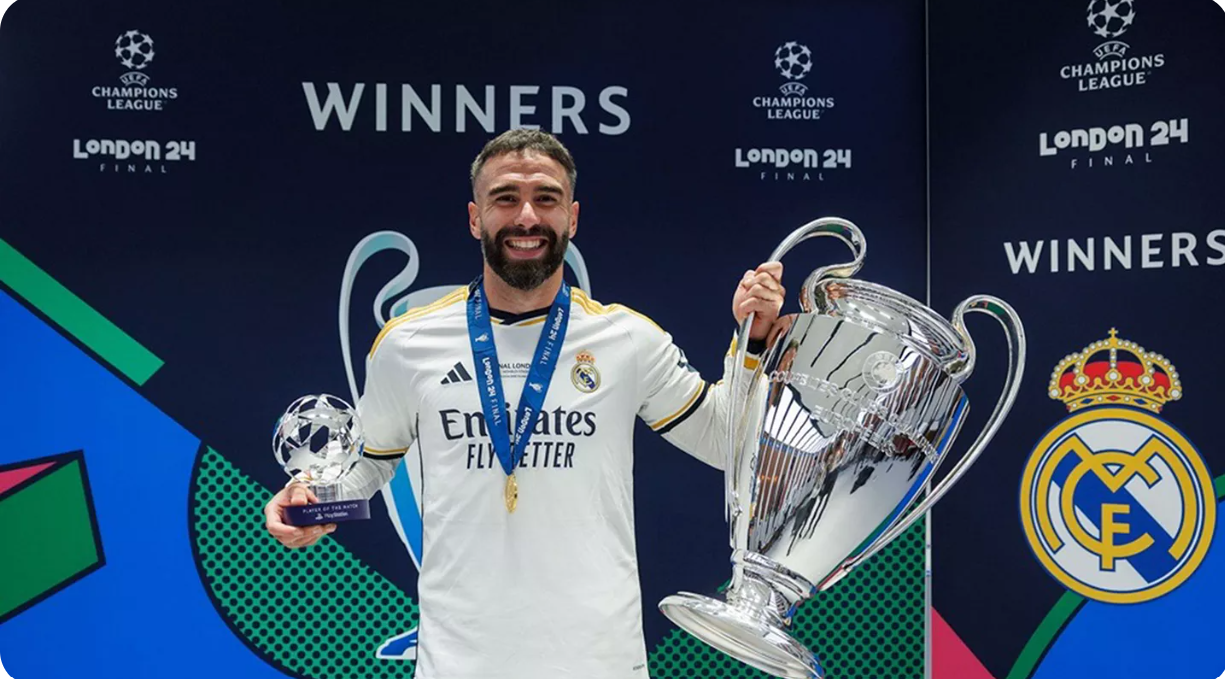 Dani Carvajal quitte la 'Maison blanche' après 20 ans de loyaux services qui ont croisé des étoiles noires