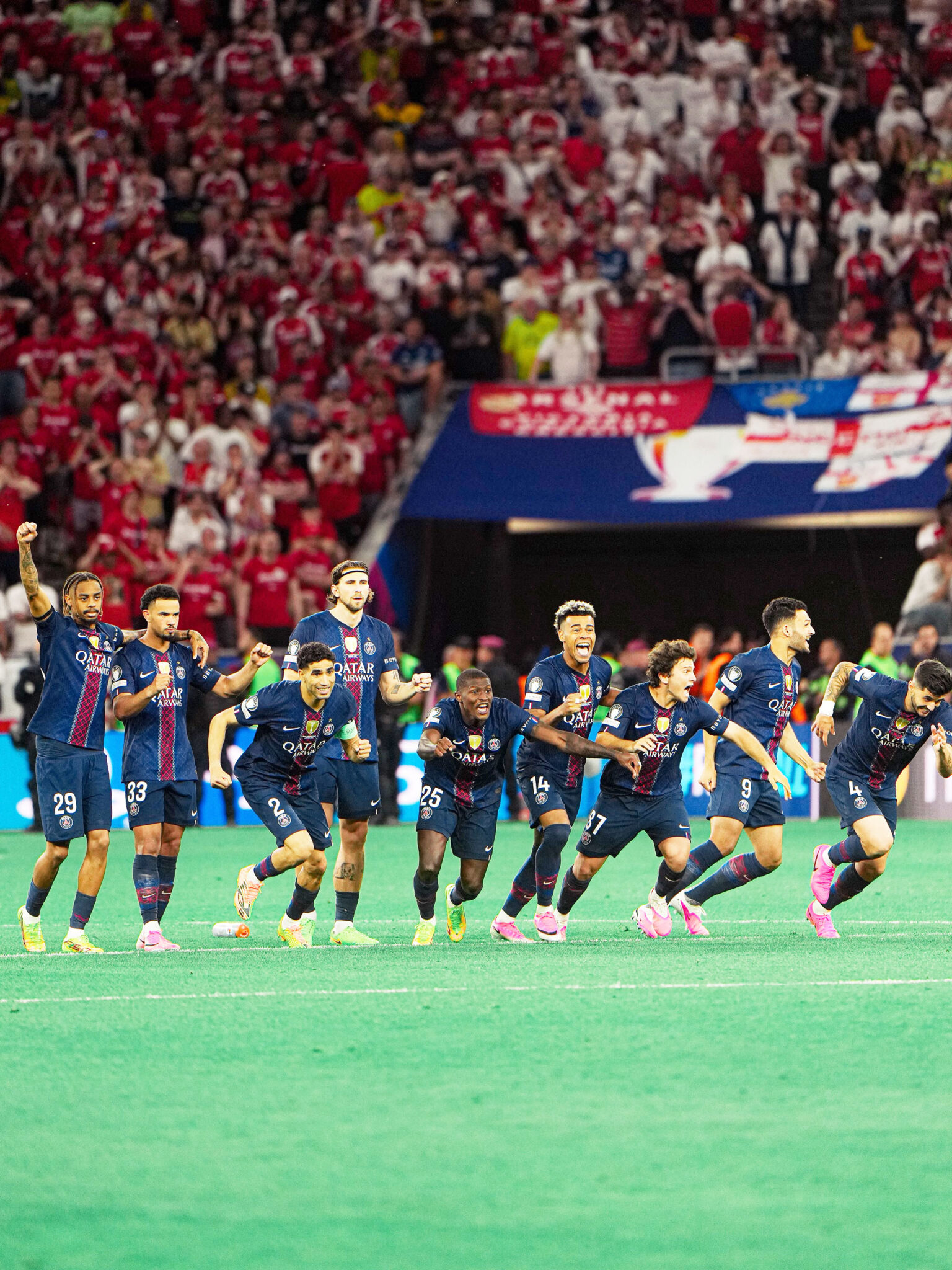 Finale de la Ligue des Champions 2026 remportée par le PSG devant Arsenal ce 30 mai