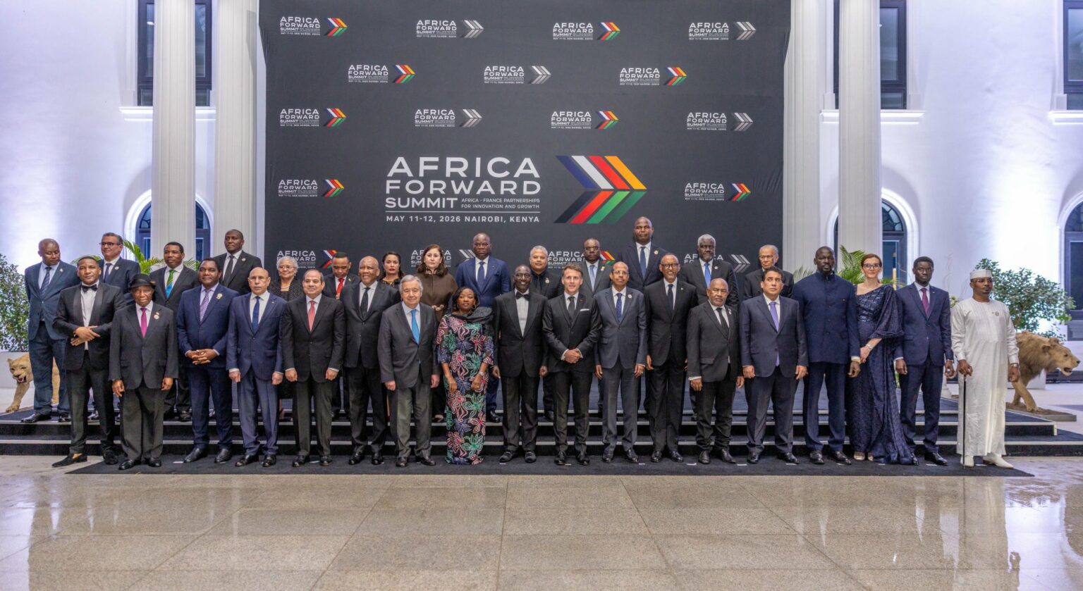 Dirigeants de premier rang au 'Sommet Africa Forward 2026'.