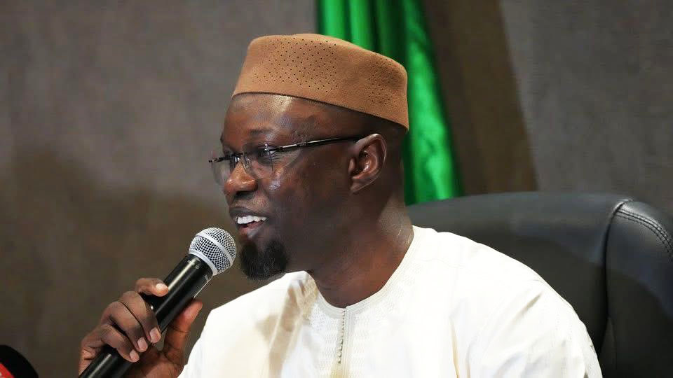 Ousmane Sonko (photo, Primature du Sénégal).