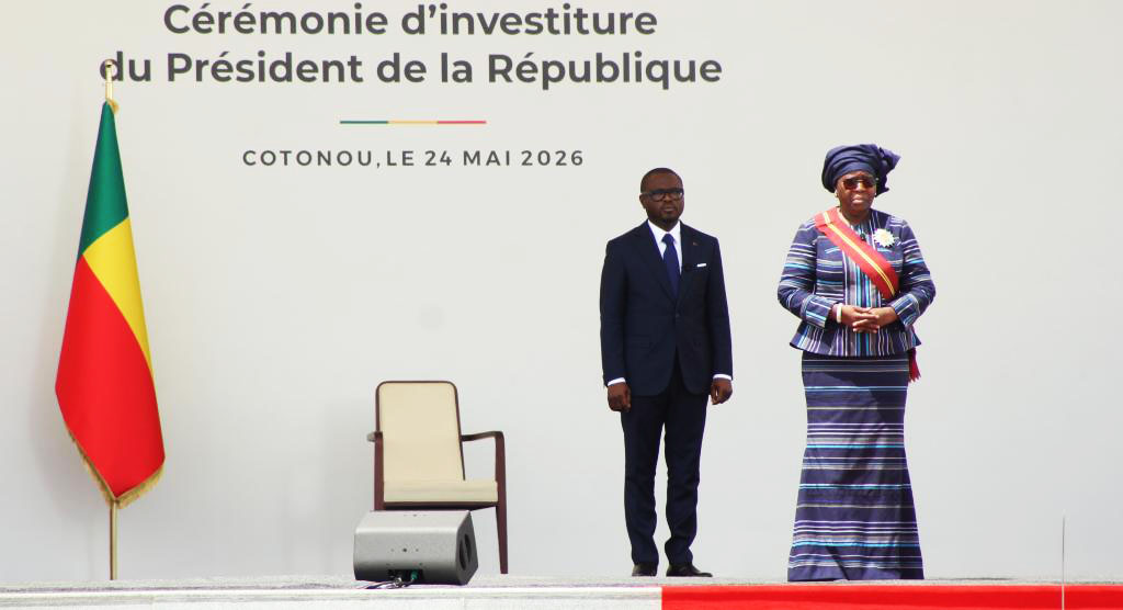 Le duo Wadagni-Talata à la tête du Bénin depuis ce 24 mai 2026 (DR, (Xinhua/Seraphin Zounyekpe).