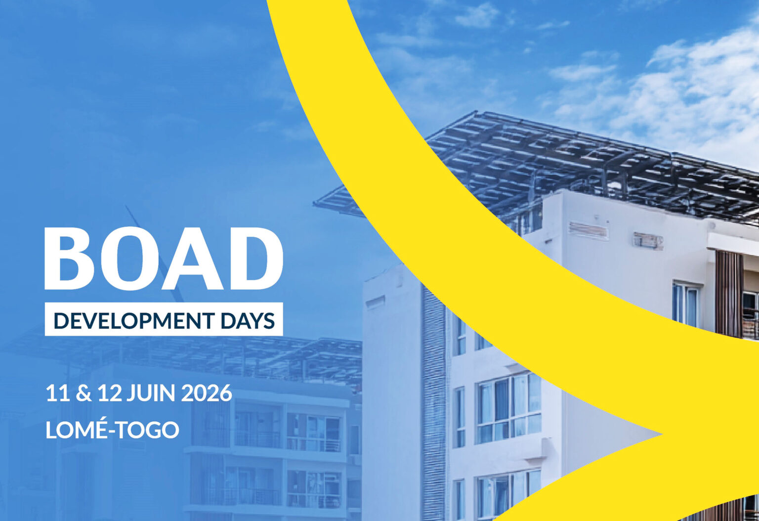 Affiche des BOAD Development Days 2026.