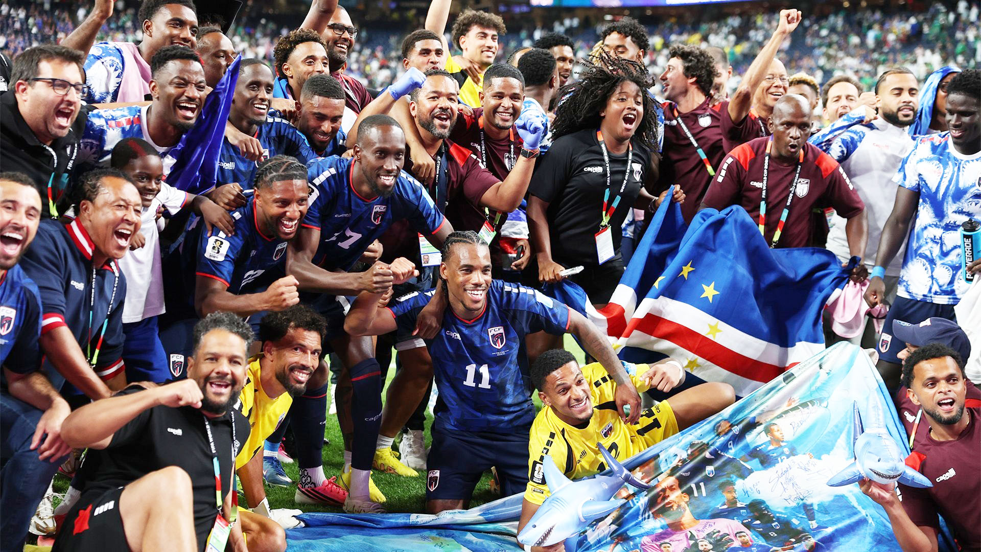 Le Cap-Vert jubile après sa qualification pour les 16è de finale!