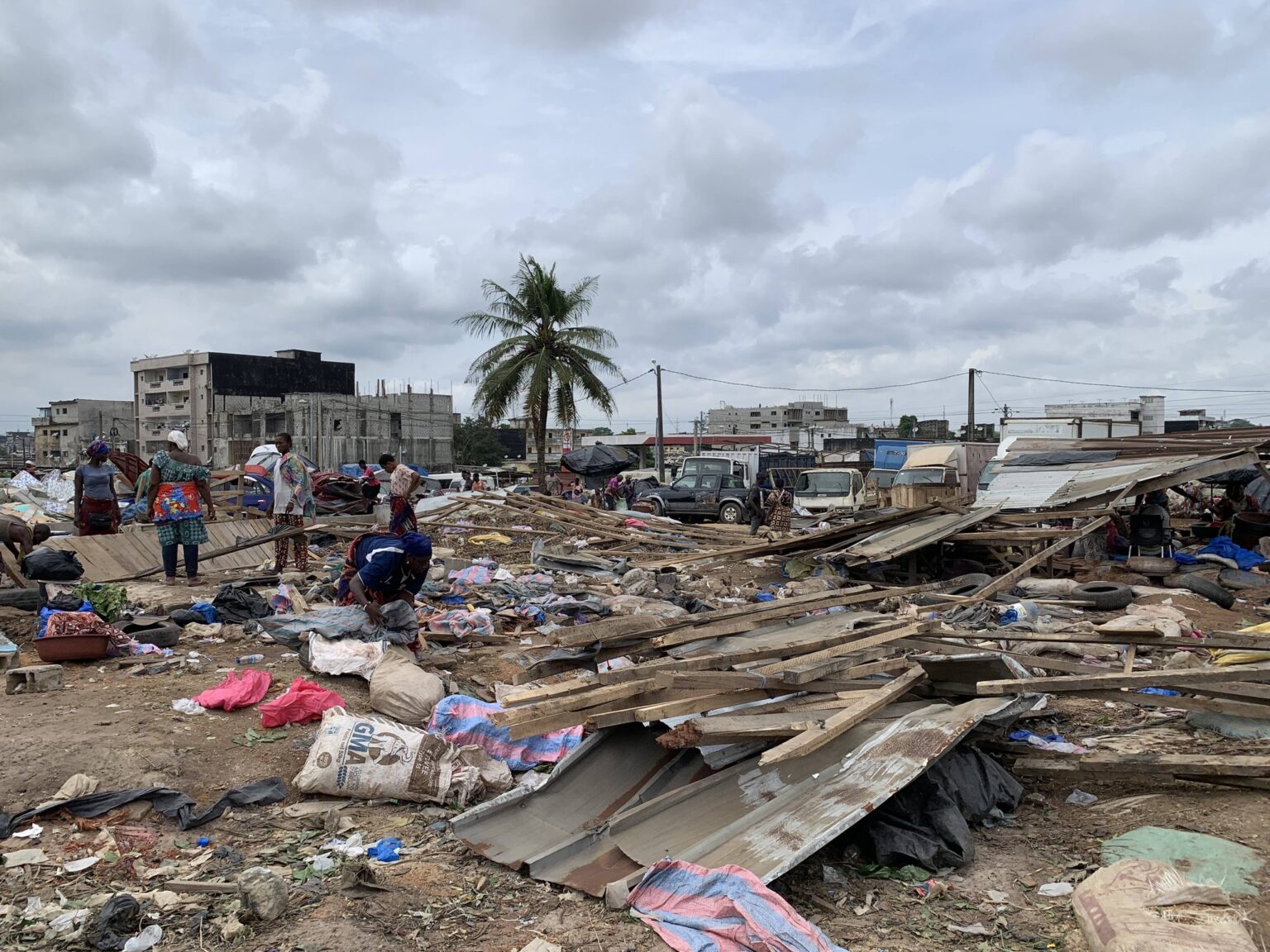 Déguerpissement à Koumassi Campement
