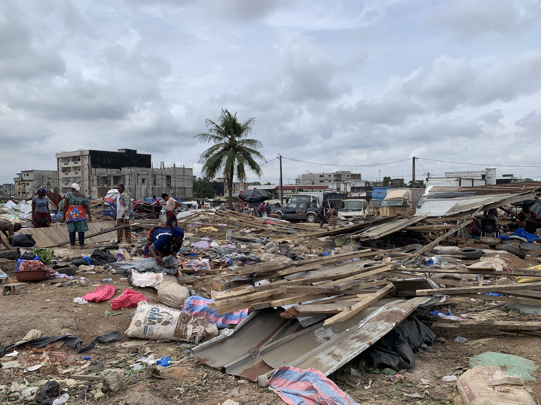 Déguerpissement à Koumassi Campement