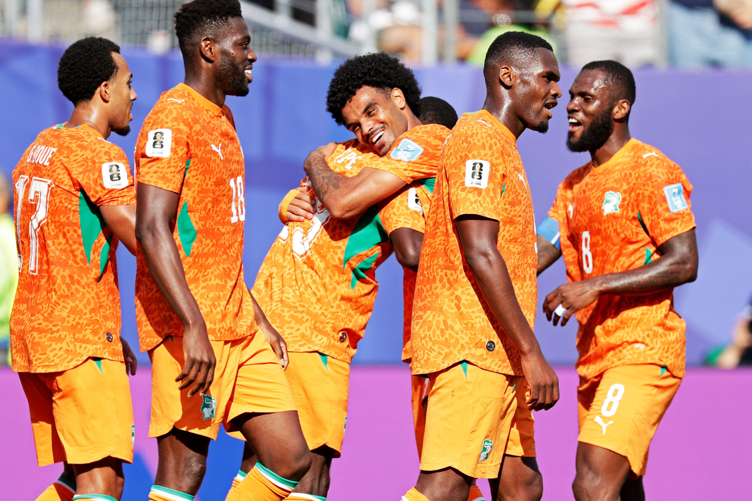 Séquence du match Côte d'Ivoire vs Curaçao ce 25 juin à Philadelphie (USA)