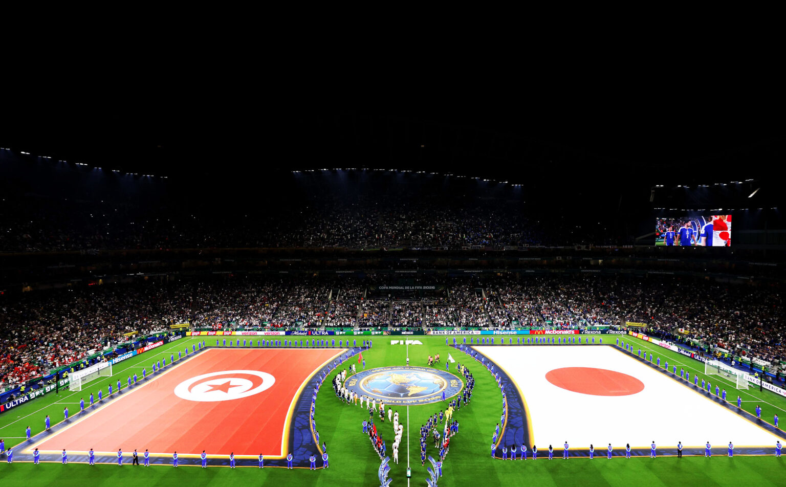 1000è match de l’histoire de la Coupe du monde entre la Tunisie et le Japon ce 21 juin 2026