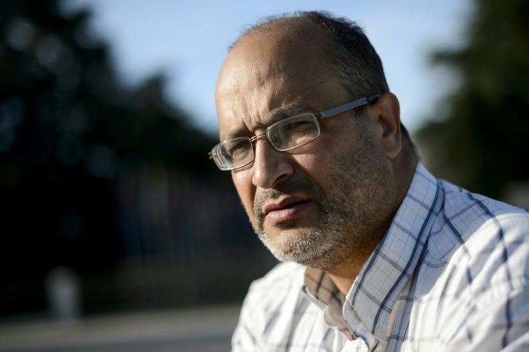 Le journaliste franco-marocain Ali Lmrabet, le 29 juin 2025 à Genève.