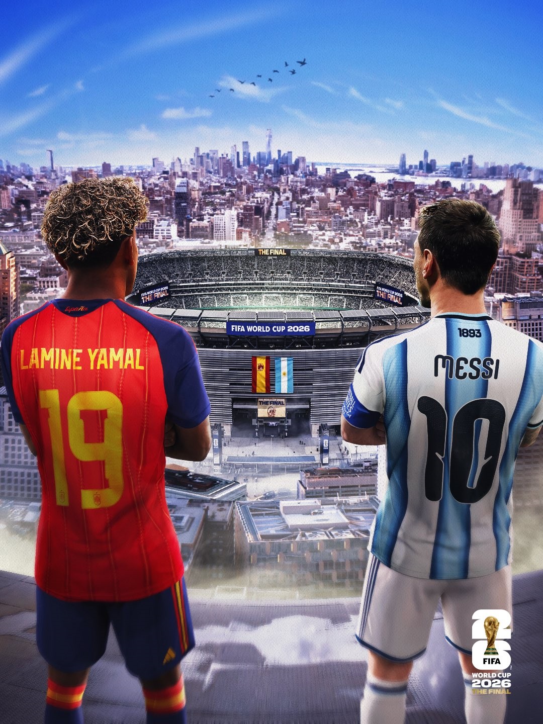 Affiche de la finale du Mondial 2026