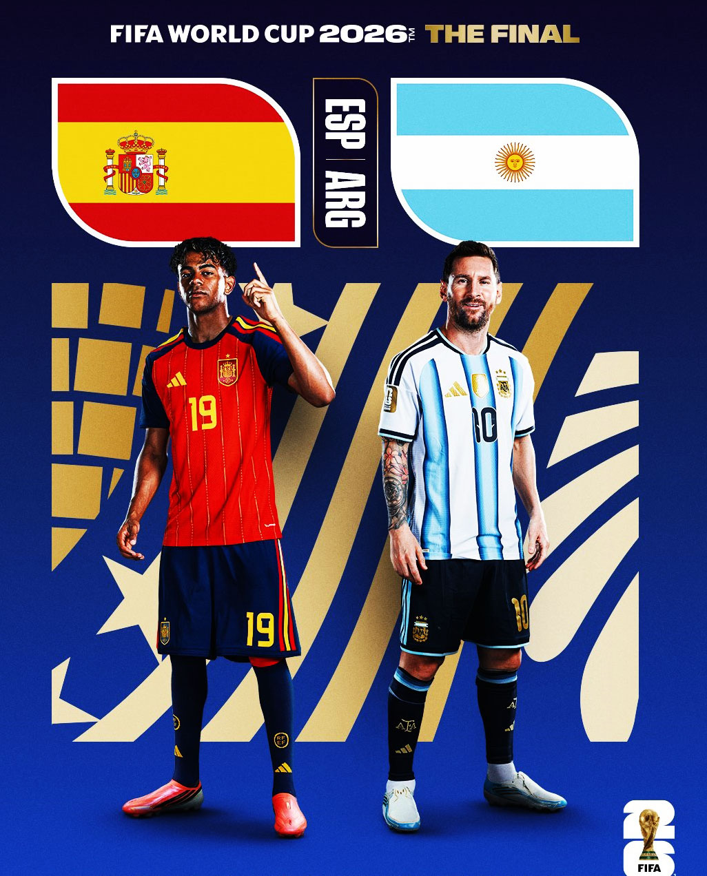 Affiche de la finale du Mondial 2026